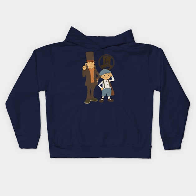 Proper Gentlemen Kids Hoodie by Emma